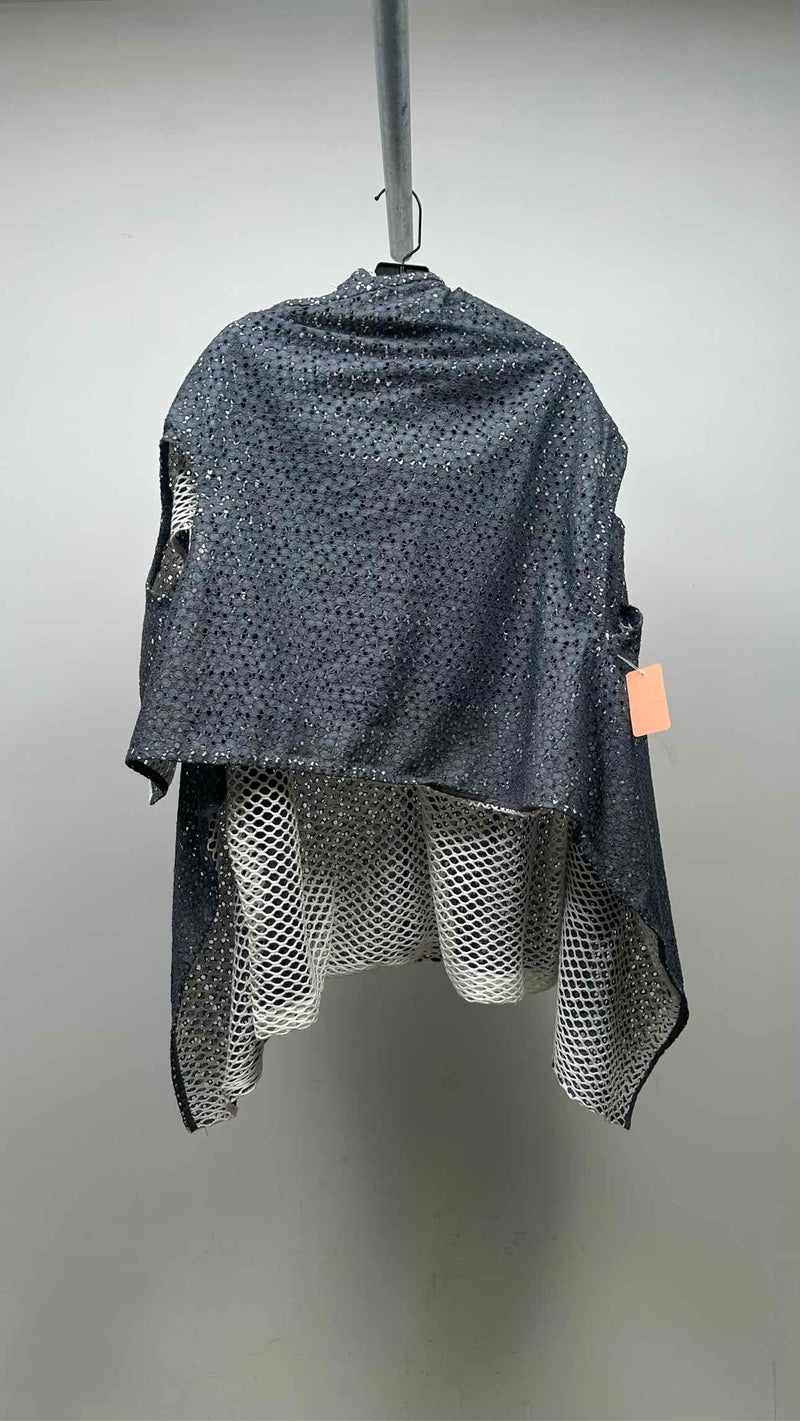 Andre Walker For Dover Street Market Reversible Lace Knit Wrap Cardigan