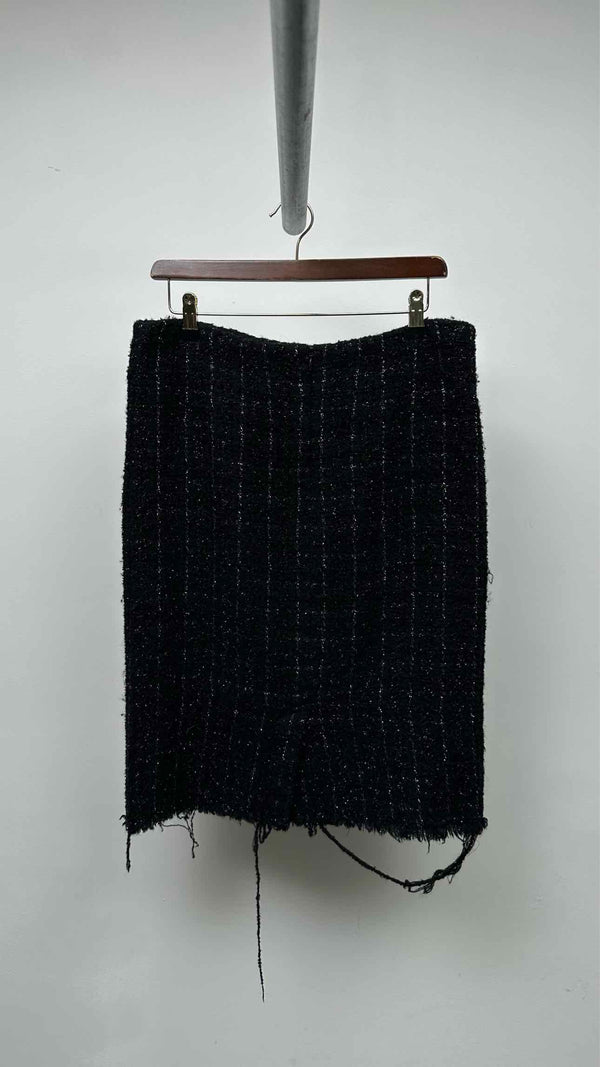Junya Watanabe MAN Tweed Row-end Pleated Skirt