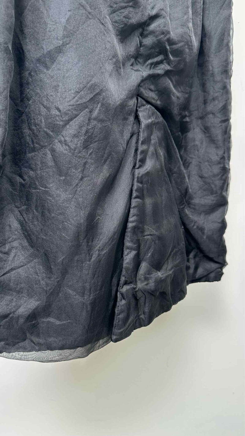 Paul Harnden Mesh-layered Skirt