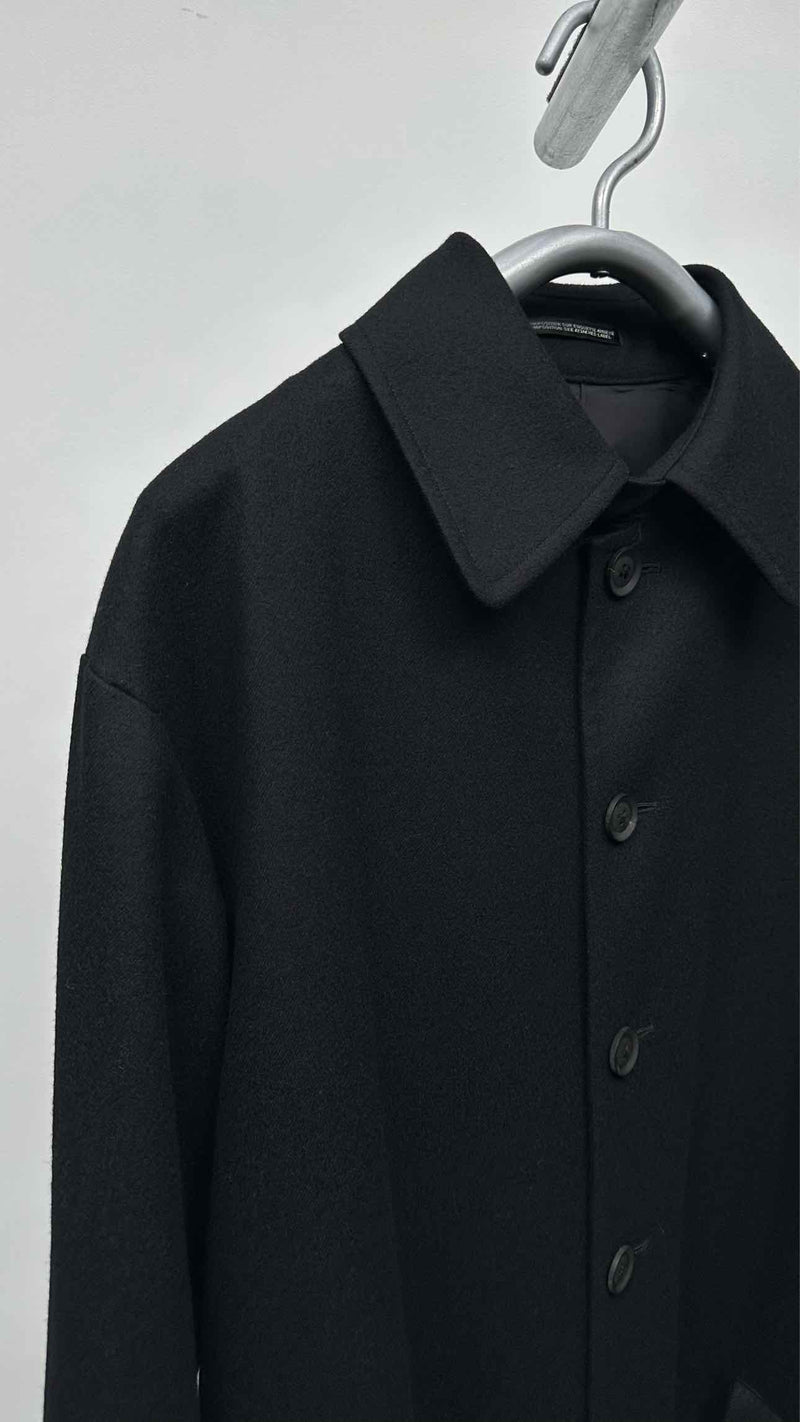 Yohji Yamamoto Pour Homme Tasmania Flannel Single Long Coat