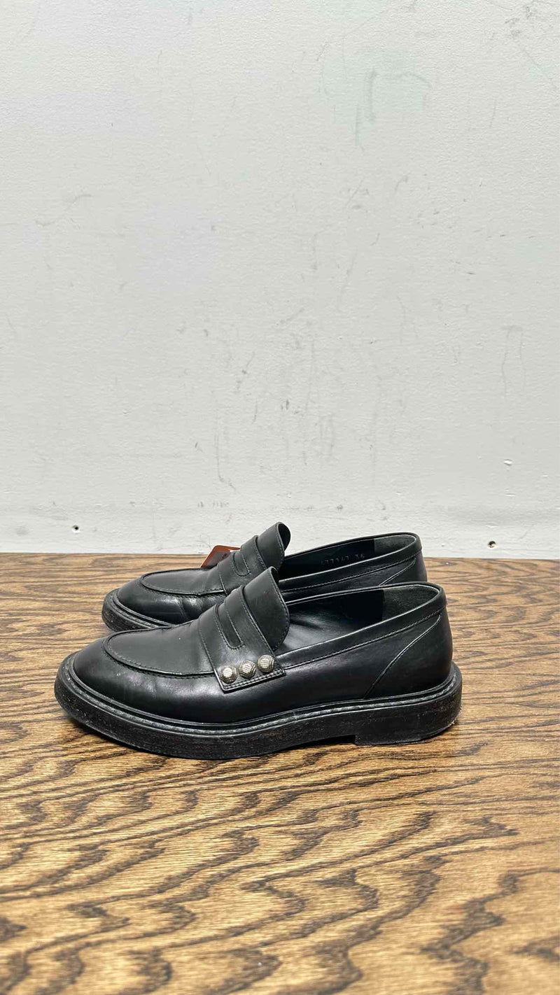 Balenciaga Studded Accent Loafers