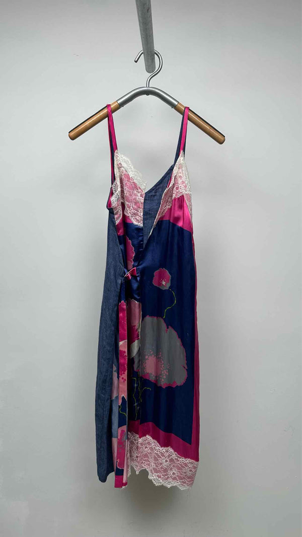 Junya Watanabe N/S Denim Scarf Hybrid Wrap Dress