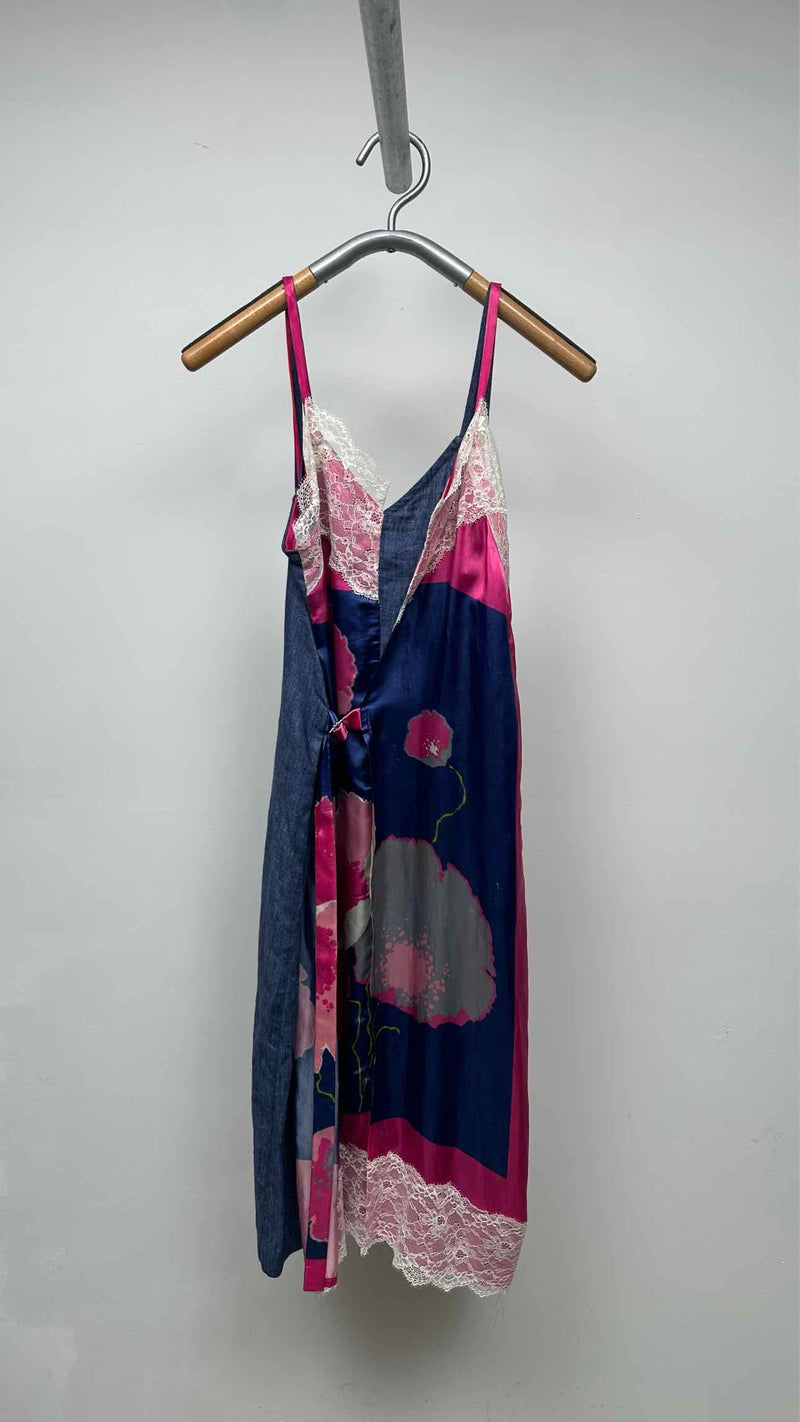 Junya Watanabe N/S Denim Scarf Hybrid Wrap Dress