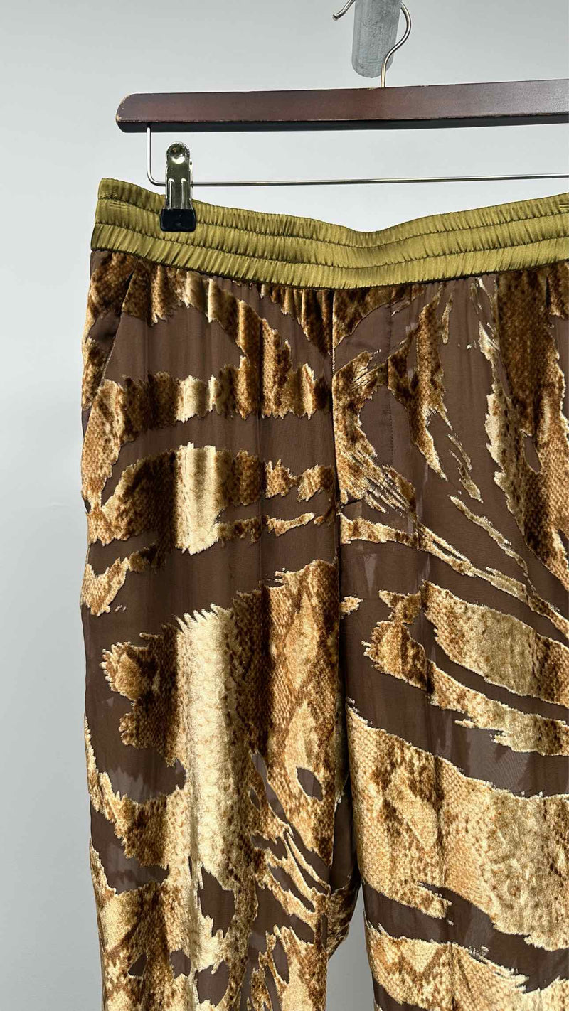 R13 Velvet-Mesh Pants