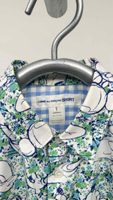 Comme Des Garçons Shirt X Disney Mickey Mouse Printed Shirt