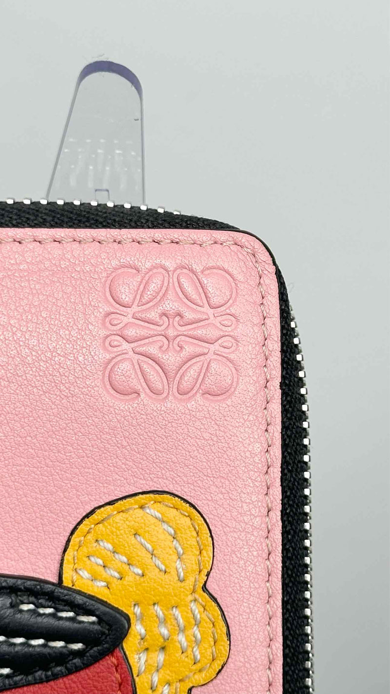 LOEWE Bird Applique Wallet