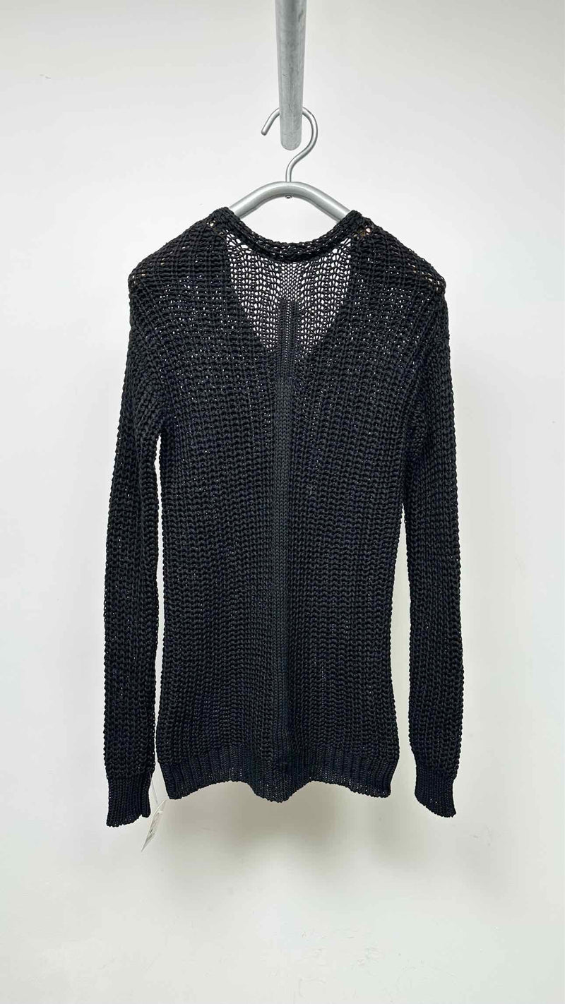 Rick Owens Oversized Loose-Knit Sweater
