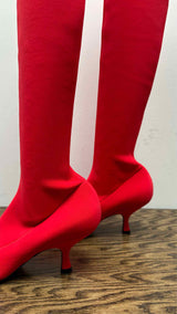 Khaite Neoprene Sock Boots