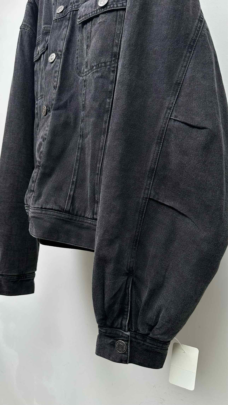 Willy Chavarria Oversize Quilted Lining Denim Jacket
