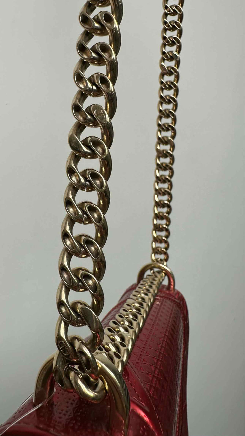 Christian Dior Metalic Chain Crossbody Bag