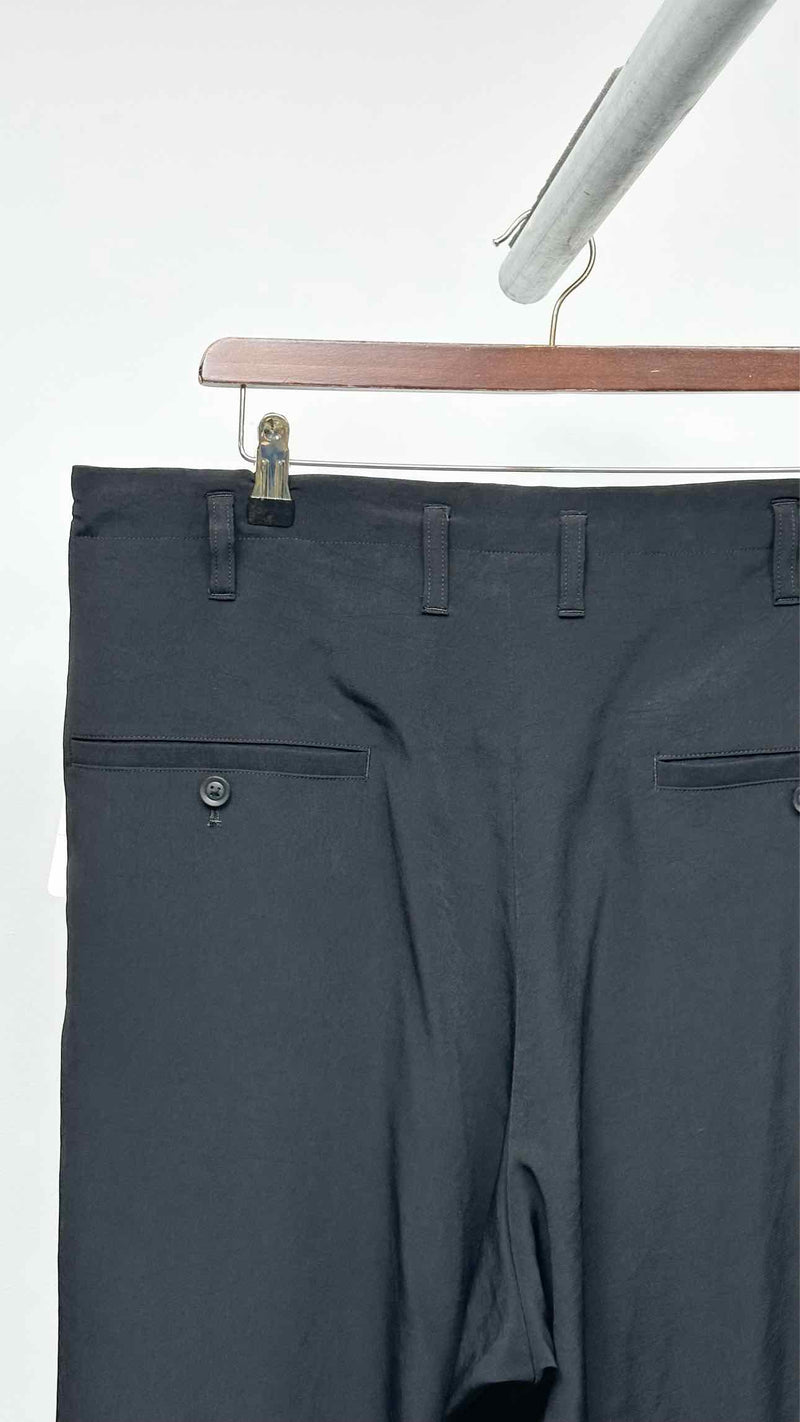 Yohji Yamamoto Pour Homme Cropped Wide Easy Pants