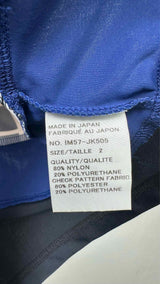 Issey Miyake N/S Plaid Hybrid Top