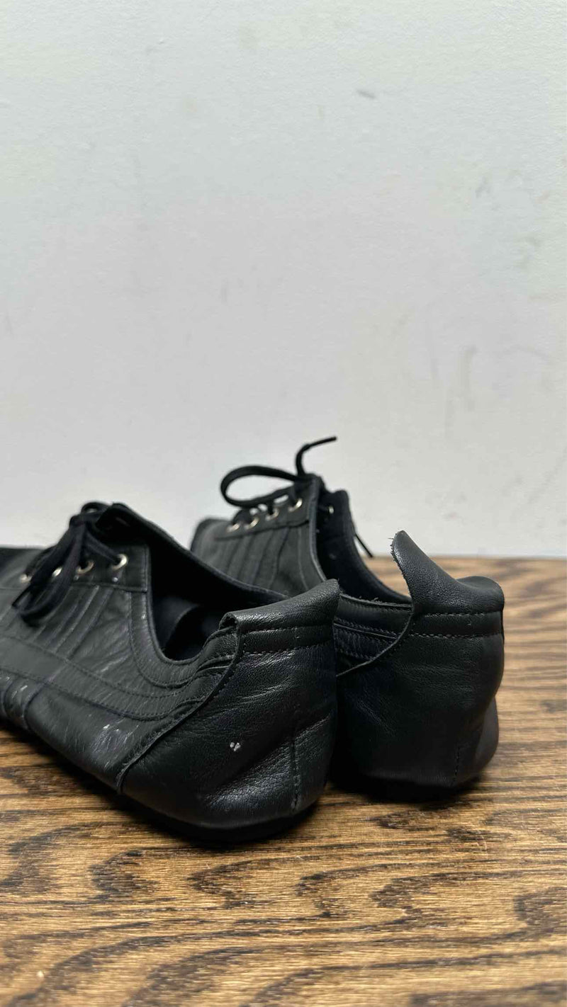 Junya Watanabe Suede-toe Kitten Heel Sneakers
