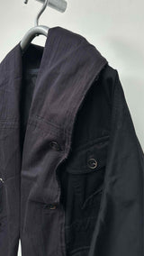 Kapital Pinstripe-hybrid Ring Coat