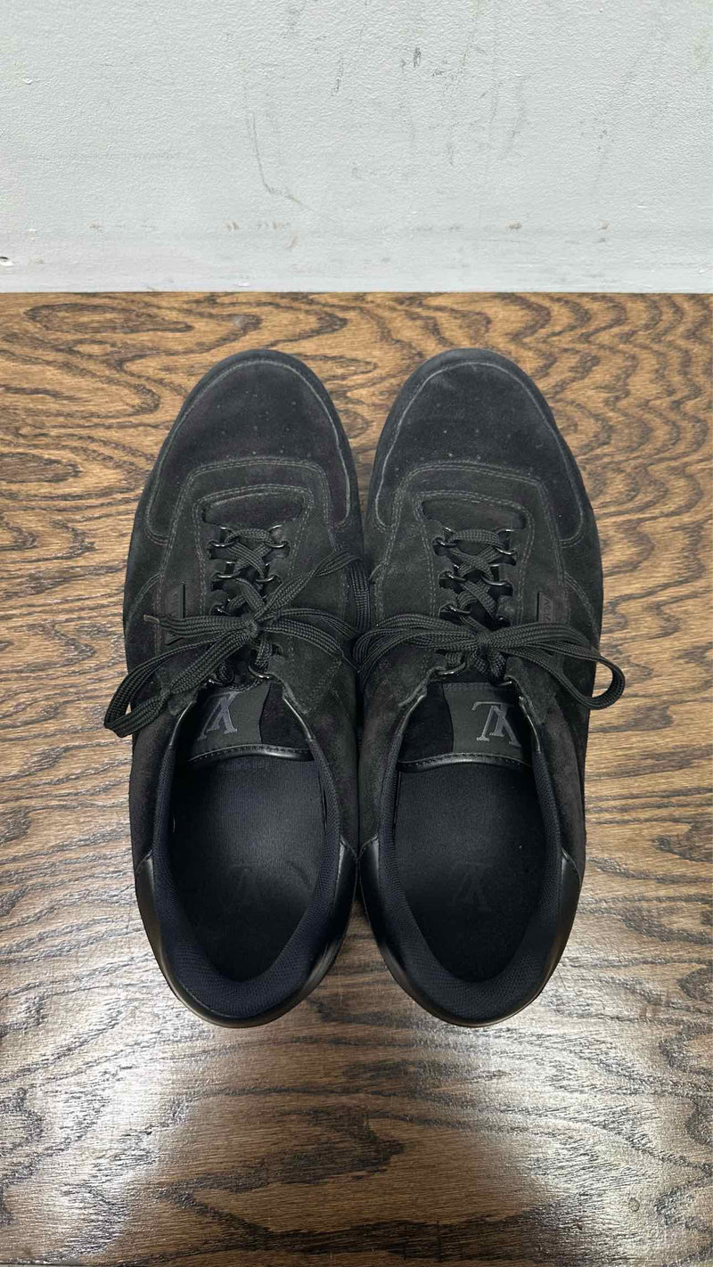 Louis Vuitton LV Trainer Suede Sneakers