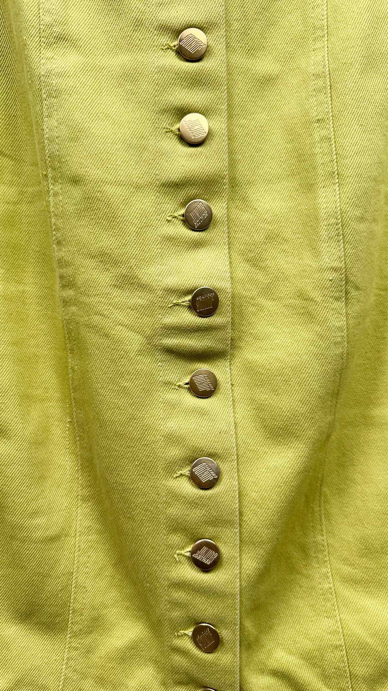 Junior Gaultier Button Up Pencil Skirt