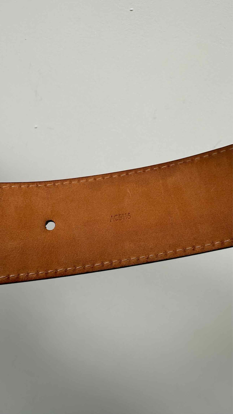 Louis Vuitton Monogram Leather Belt