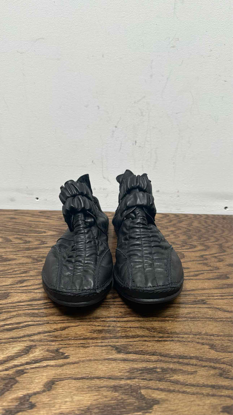 Margiela High-top Velcro Gathered Sneakers
