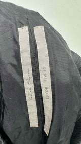 Rick Owens Basket Swingers Leather Shorts