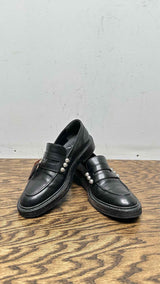 Balenciaga Studded Accent Loafers