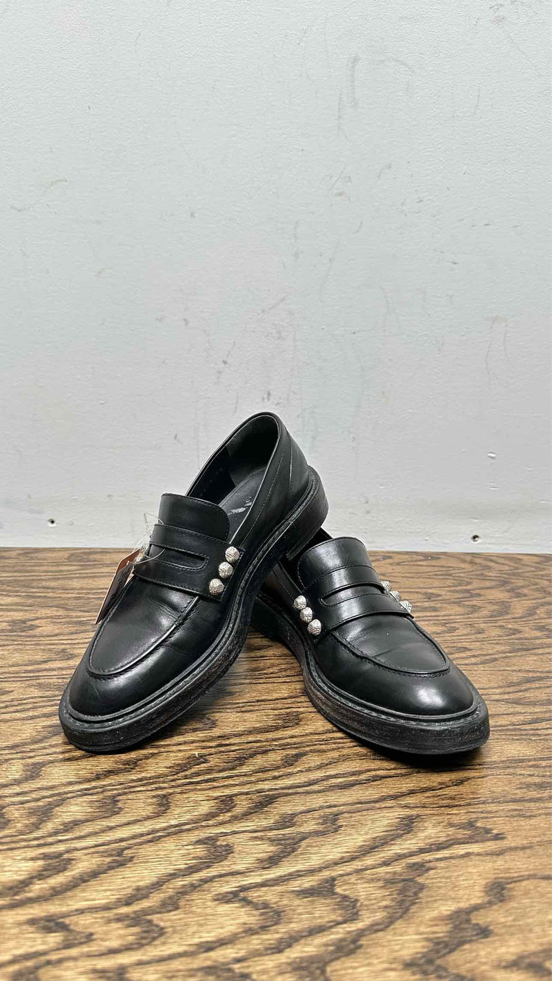 Balenciaga Studded Accent Loafers