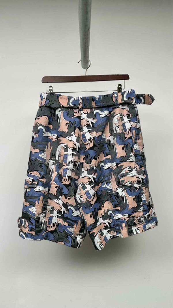 Charles Jeffery LOVERBOY Jacquard Wide Shorts
