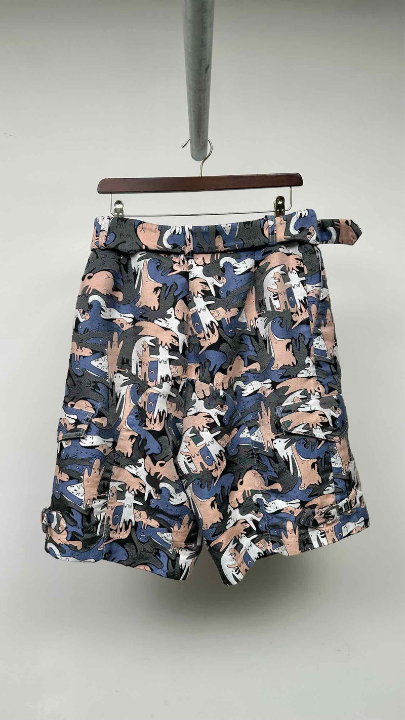 Charles Jeffery LOVERBOY Jacquard Wide Shorts
