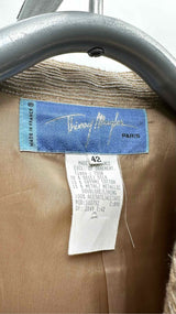 MUGLER Metallic Threading Jacket