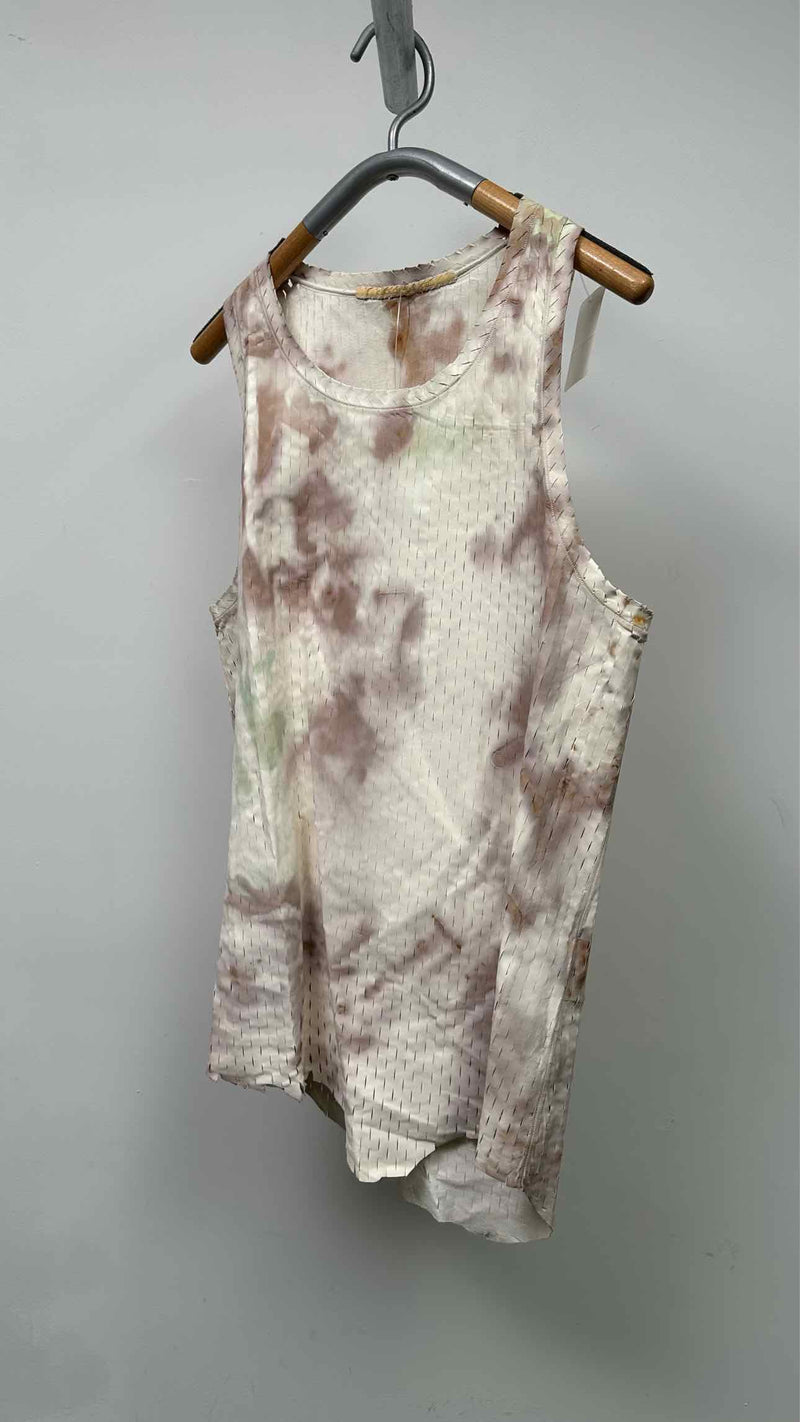 Carol Christian Poell Perforated-leather Object-dye Vest