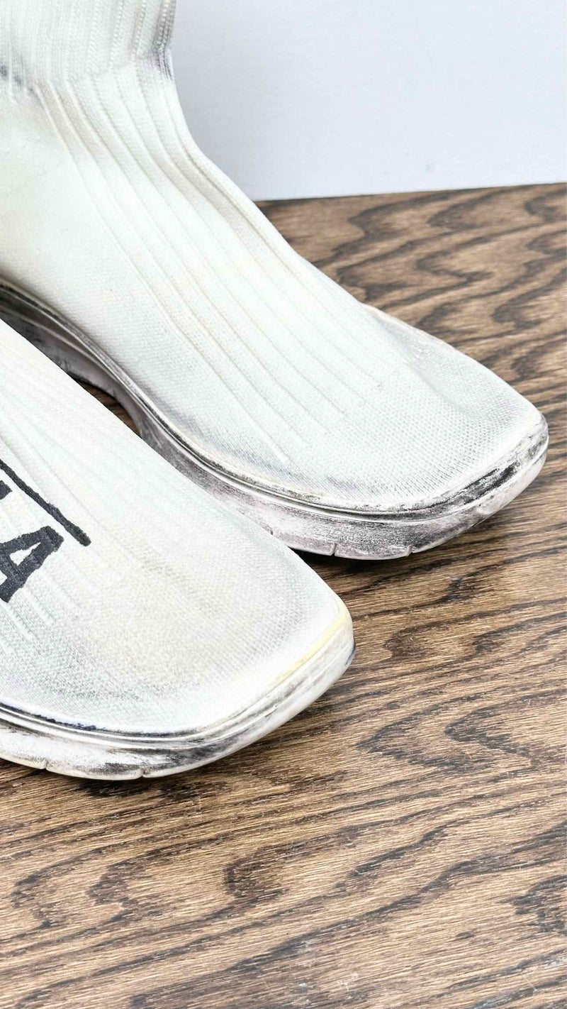 Margiela Logo Sock Trainer Sneakers