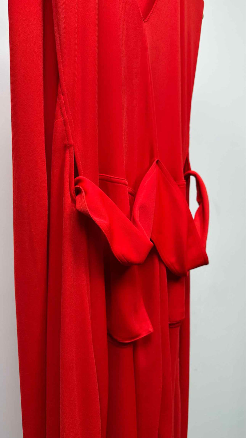 CELINE N/S Cape-Back Maxi Dress