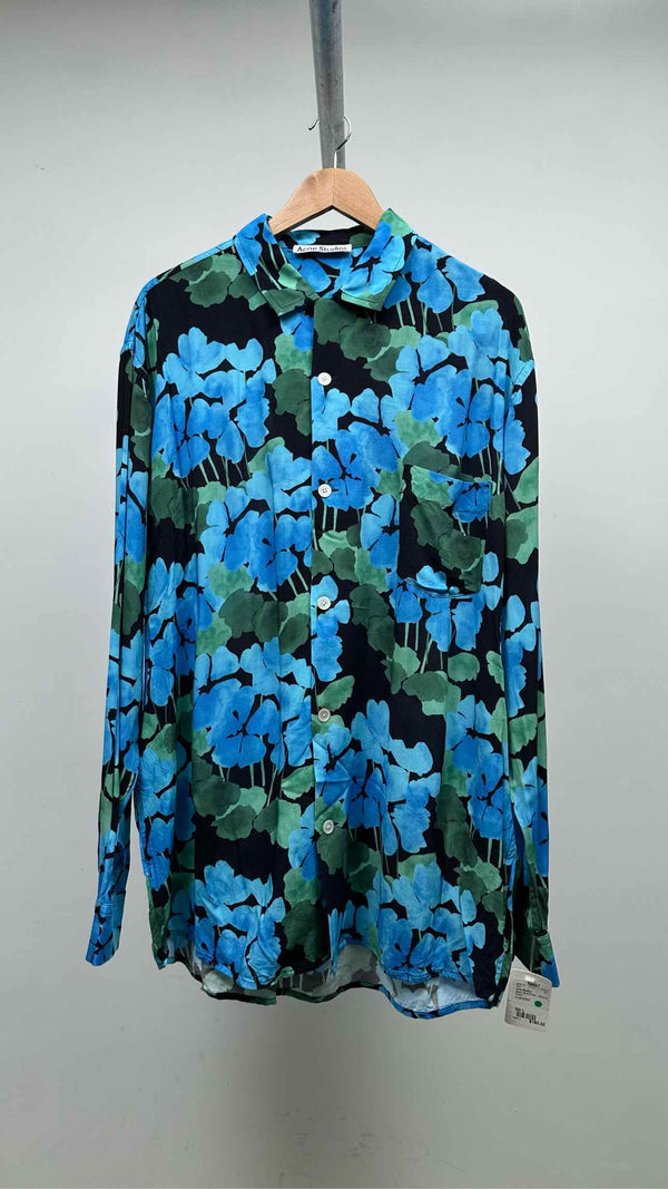 Acne Studios Floral Oversized Shirt