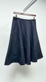 Junya Watanabe Denim Multi-Seam Skirt