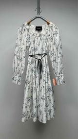 Marc Jacobs L/S Oversized Belted Floral Dress