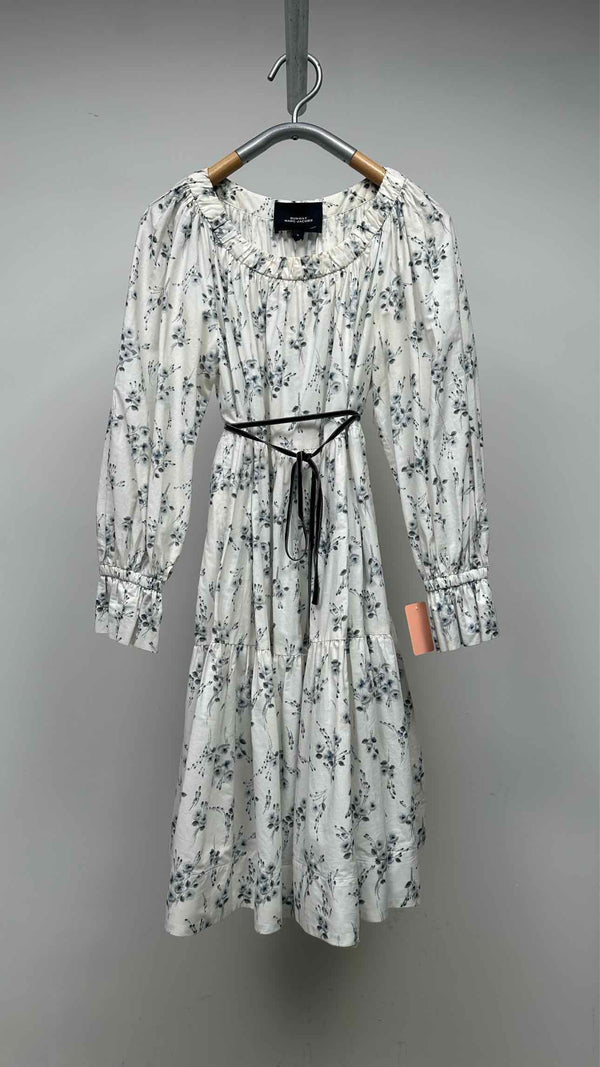 Marc Jacobs L/S Oversized Belted Floral Dress