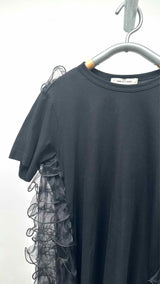 Comme Des Garcons S/S Mesh Tiered Layered Top