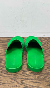 Bottega Veneta Rubber Clog In Parakeet Sandals
