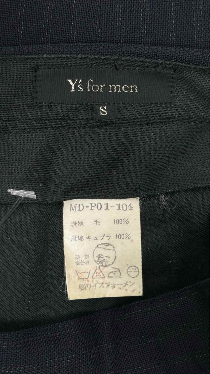 Y's for men Pin-Stripe Wide Pants