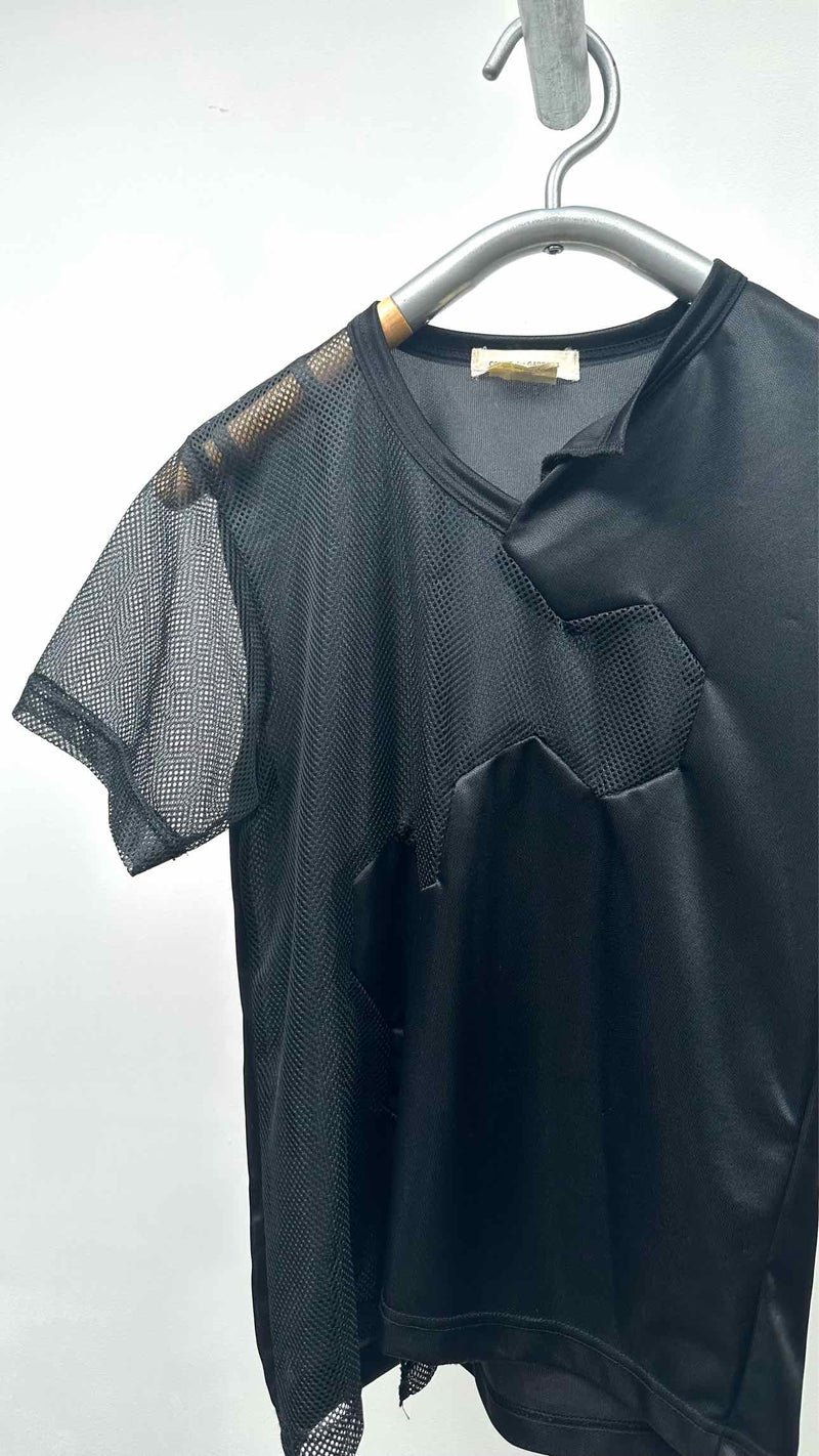 Comme Des Garcons Mesh Soccer Ball Hybrid T-shirt