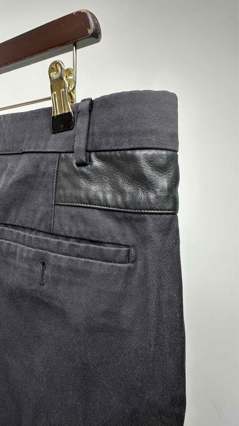 Hermes Waist- Leather Pants