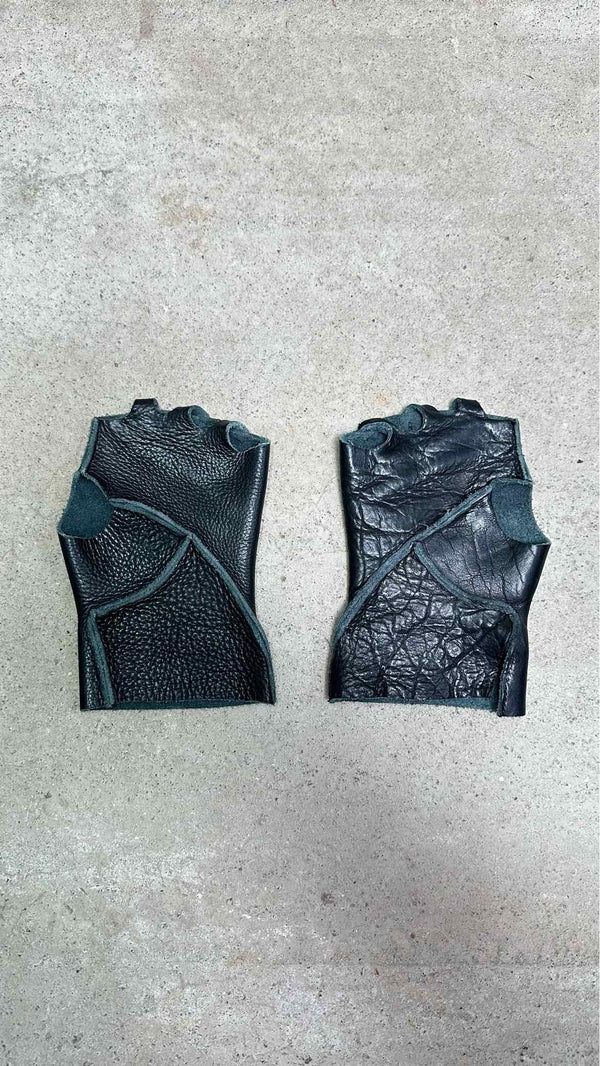 MA+ Fingerless Leather Gloves