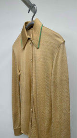 Acne Studios Glitter Long Knit Shirt