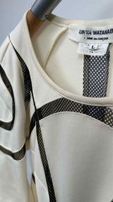 Junya Watanabe L/S Mesh Panel Dress