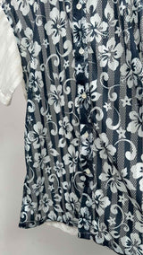 Comme Des Garçons Shirt S/S Floral Mesh Shirt