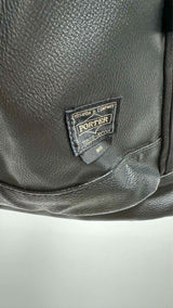 Porter Leather Backpack