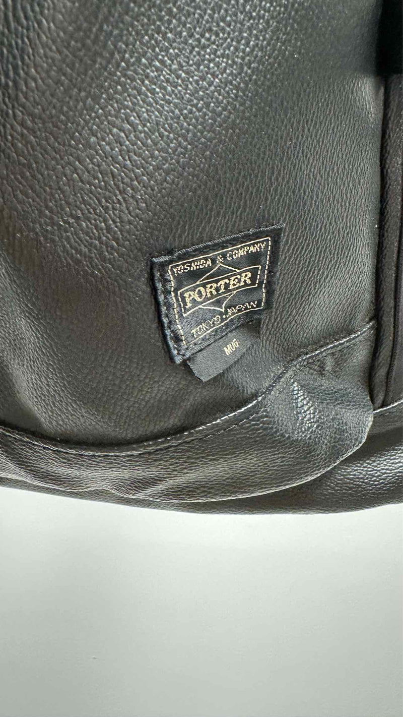Porter Leather Backpack