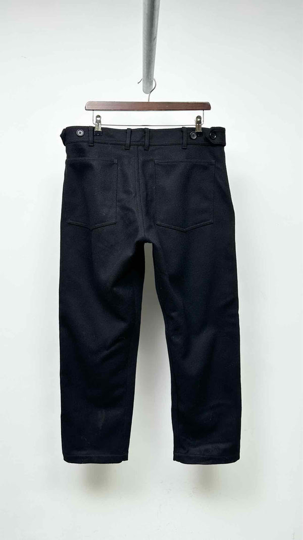 Comme Des Garcons Shirt Double-kee Wool Pants