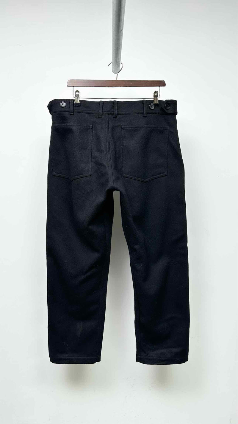 Comme Des Garcons Shirt Double-kee Wool Pants