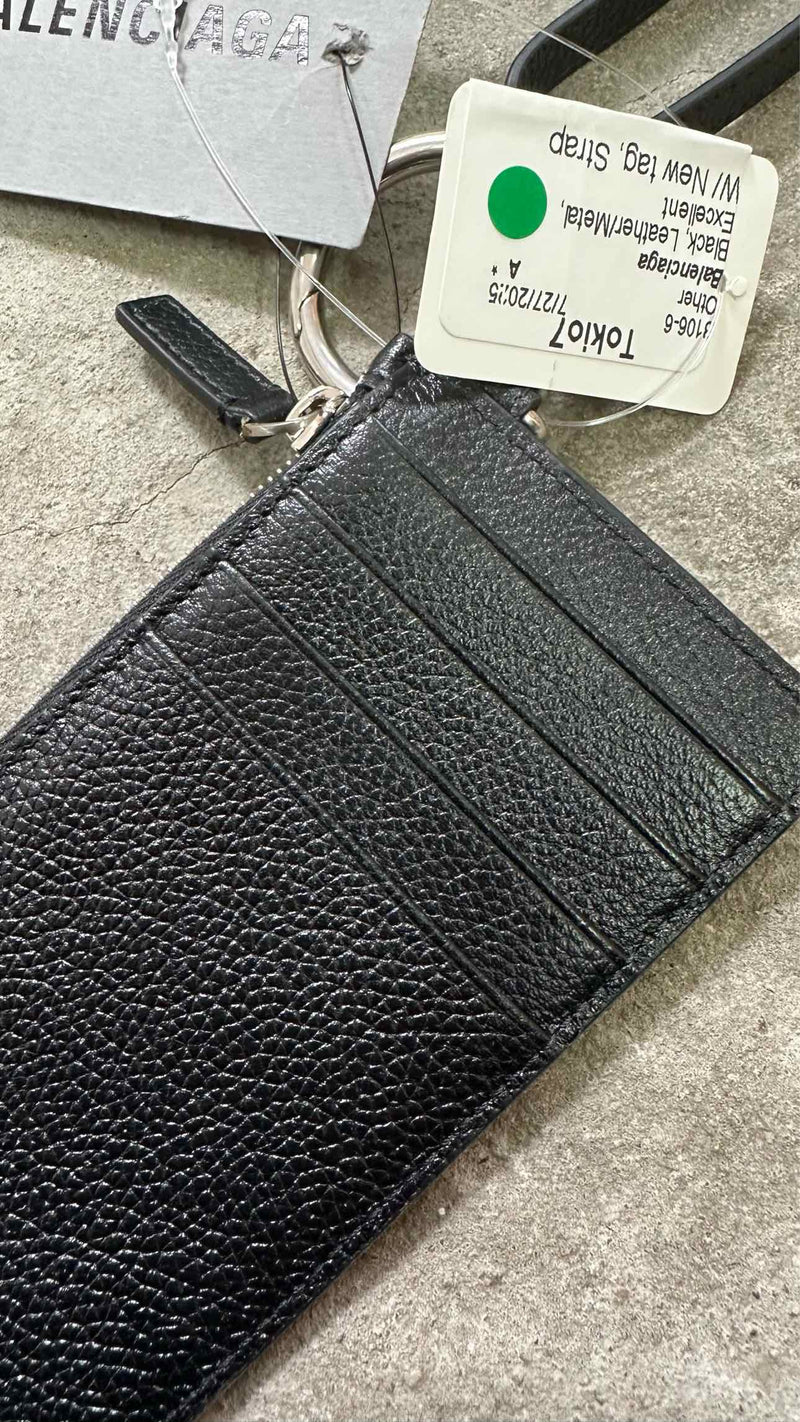 Balenciaga Leather Card Case