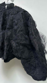 Comme Des Garcons Mesh Covered Padded Wide Jacket